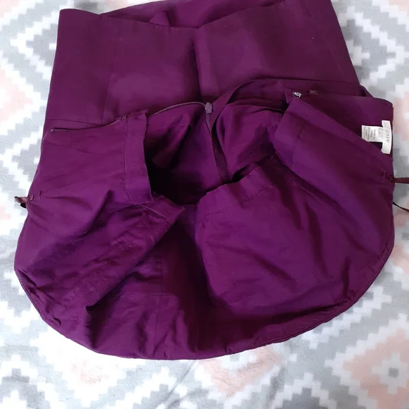 J.Crew Erica  strapless pleated mini cocktail dress w/ pockets in spiced wine - Picture 10 of 14